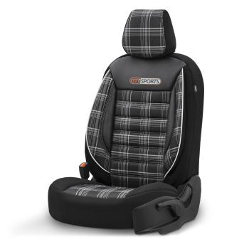 Auto Sitzbezug Set Universal Vorne und Hinten Komfortabel Komplett Set